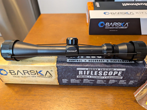 Barska riflescope 9x40 black - barska,